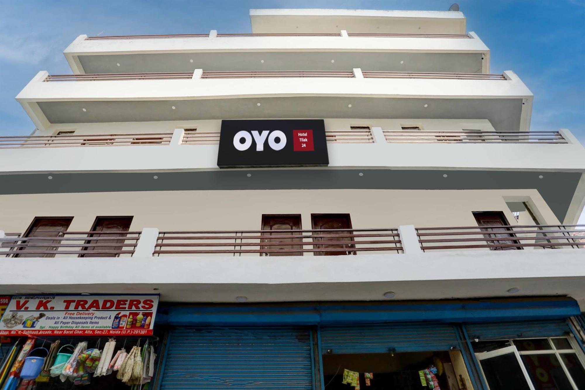 Hotel O Tilak Hotel 24 Sector 27 Near By Vinayak Hospital Gali No-6 Noida Buitenkant foto